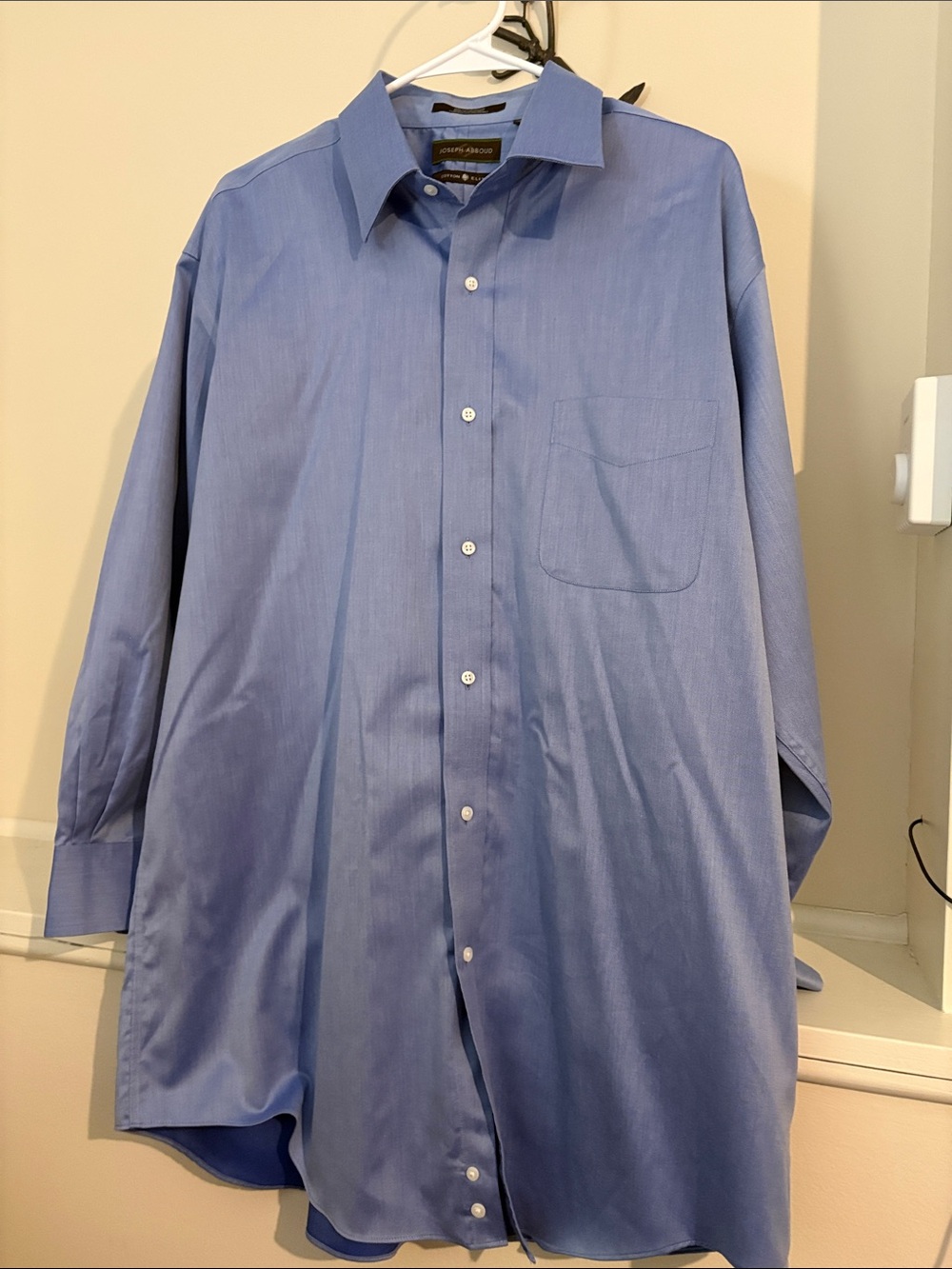 Joseph Abboud Light Blue Men's Dress Shirt - Point Collar